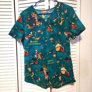 Dr. Seuss Scrub top small